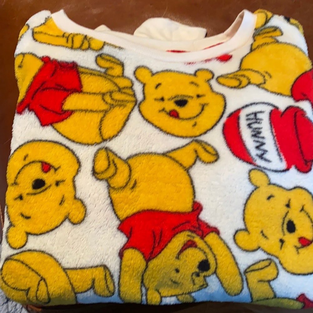 Winnie the Pooh fleece pajama top